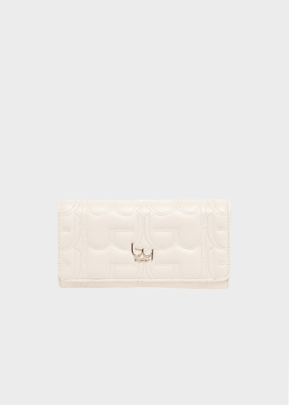 Turquoise wallet with flap