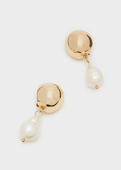 NATURAL PEARL EARRINGS