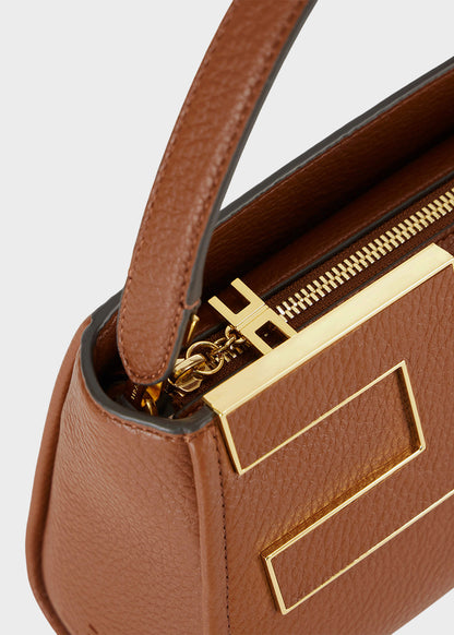 Borsa a mano con tracolla e logo