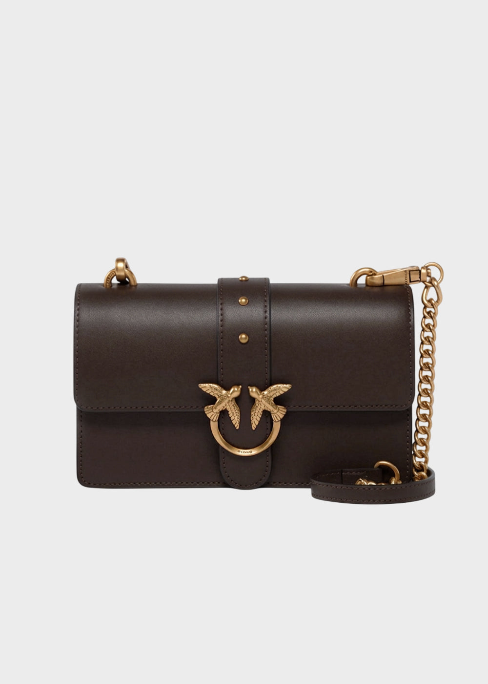 Borsa a tracolla piccola Love Bag One in pelle New Buckle