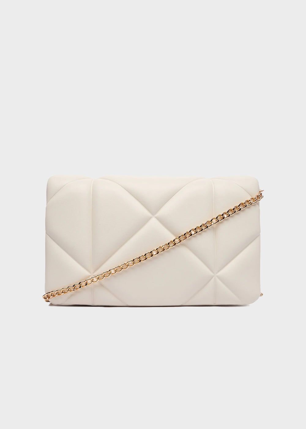 Borsa a tracolla con logo frontale