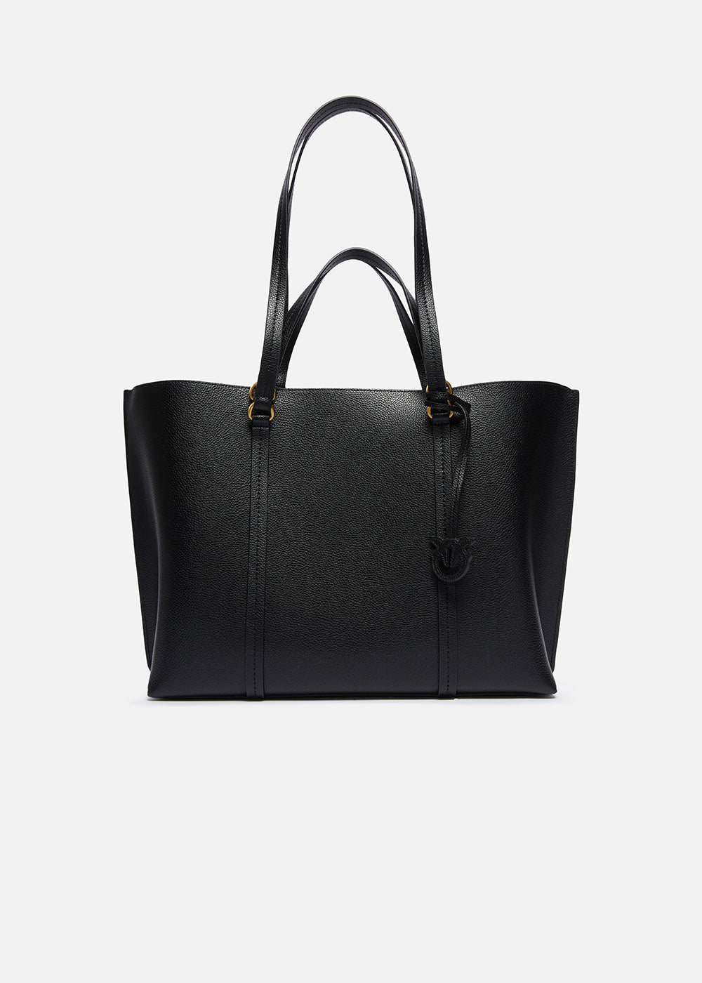 Large leather shopper bag
