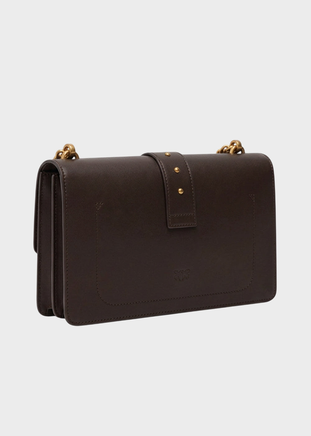 Borsa a tracolla media Love Bag One in pelle New Buckle-3
