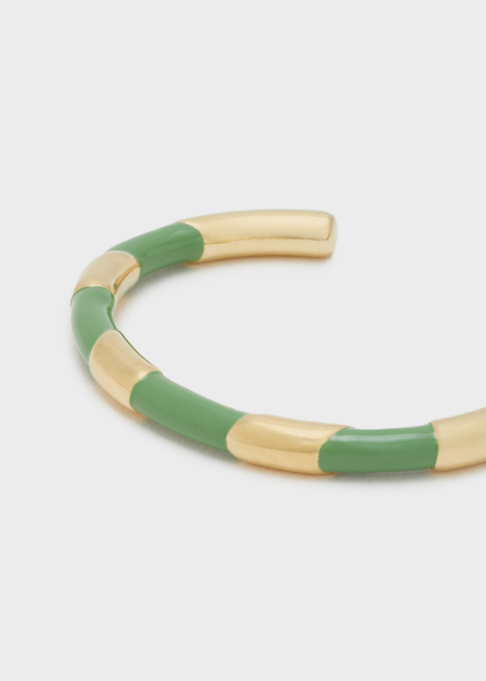 BRACCIALE CANDY SMALTATO VERDE