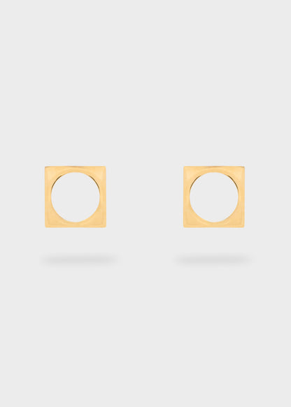 Stainless Steel Square/Hoop Earrings