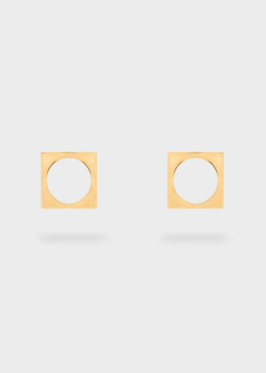 Stainless Steel Square/Hoop Earrings