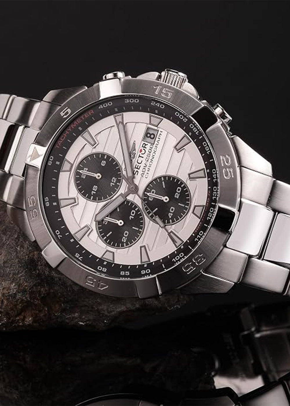 Orologio No Limits Cronografo ADV2500 43MM Silver Dial