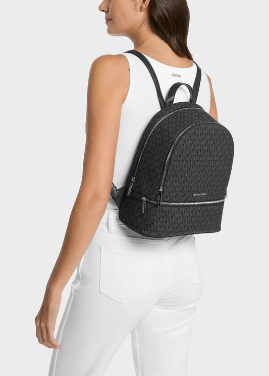 Zaino Rhea Zip con logo all over