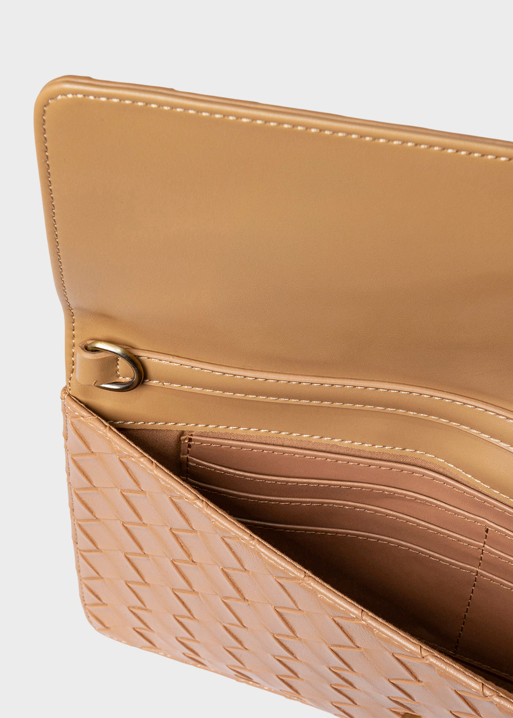 Pochette Chloe Plait con tracolla ed effetto intreccio