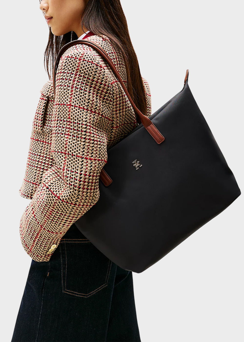 Borsa da spalla Popette Tote in nylon