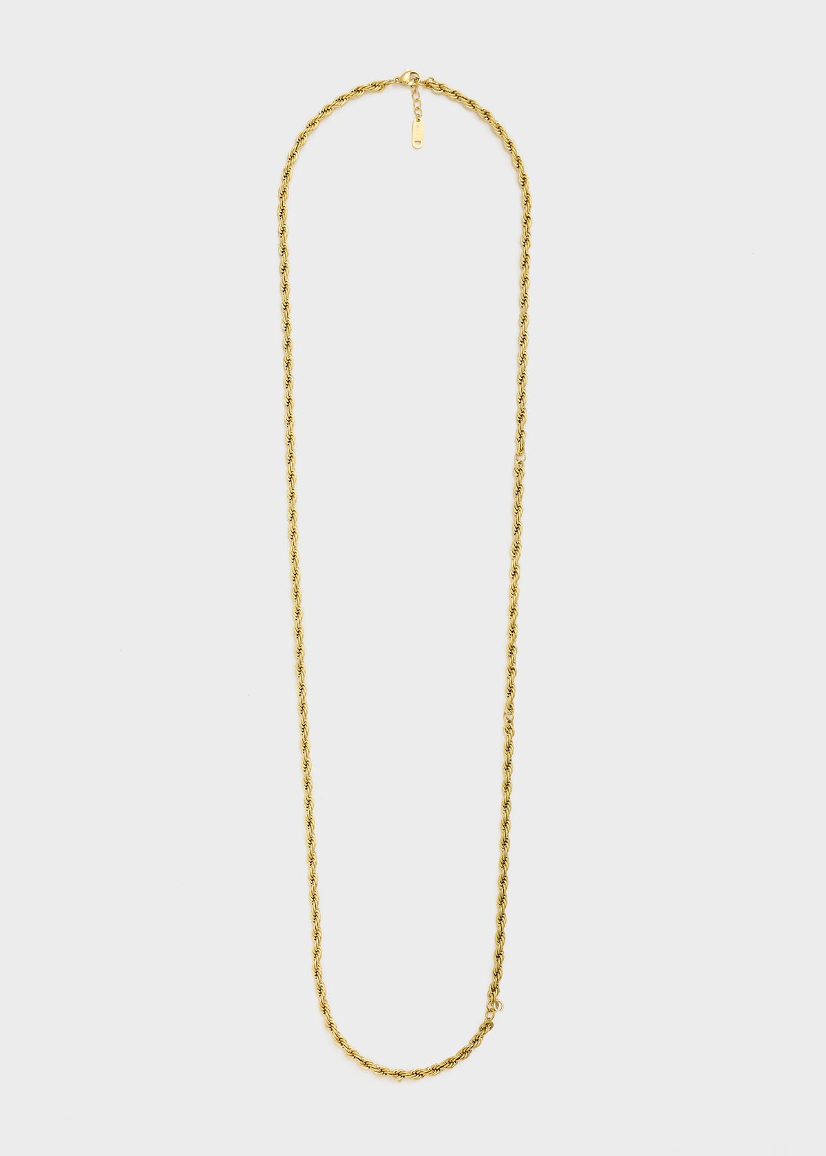 Collana Torchon in acciaio placcato oro 14KT