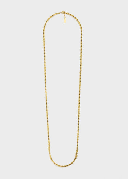 Collana Torchon in acciaio placcato oro 14KT