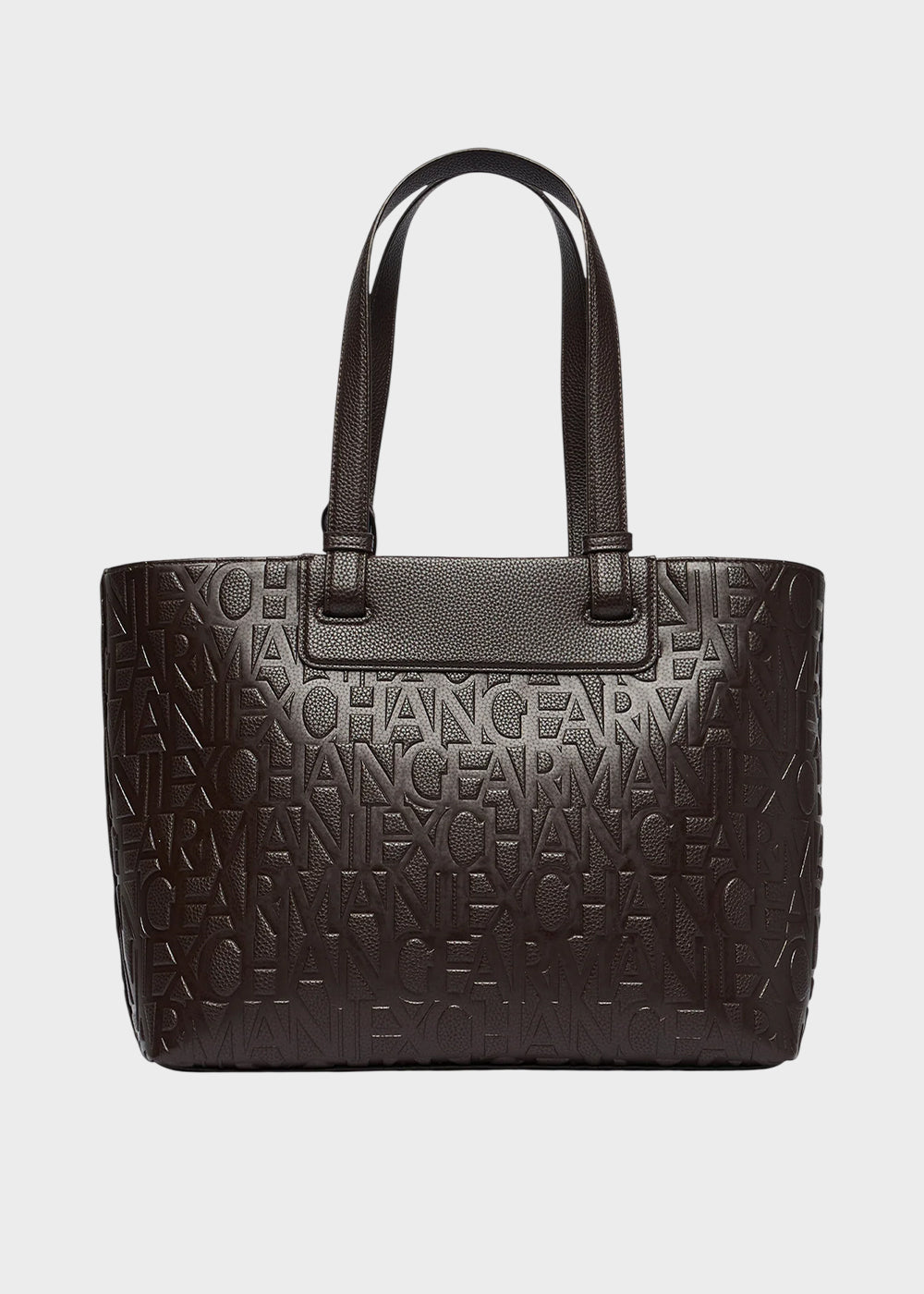 Borsa shopping Liz Pebble M con logo all over-4
