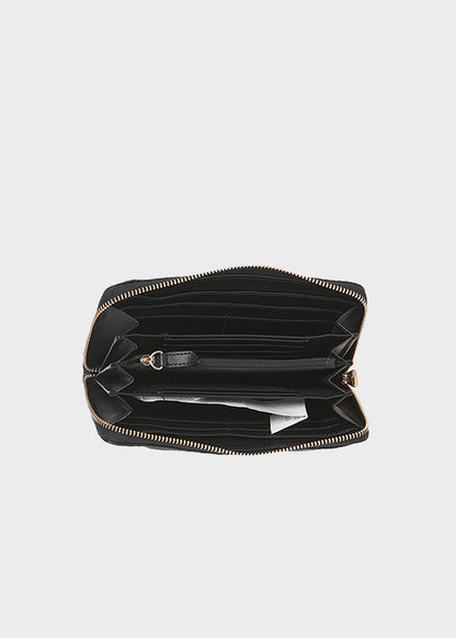 Turquoise Zip Around Wallet