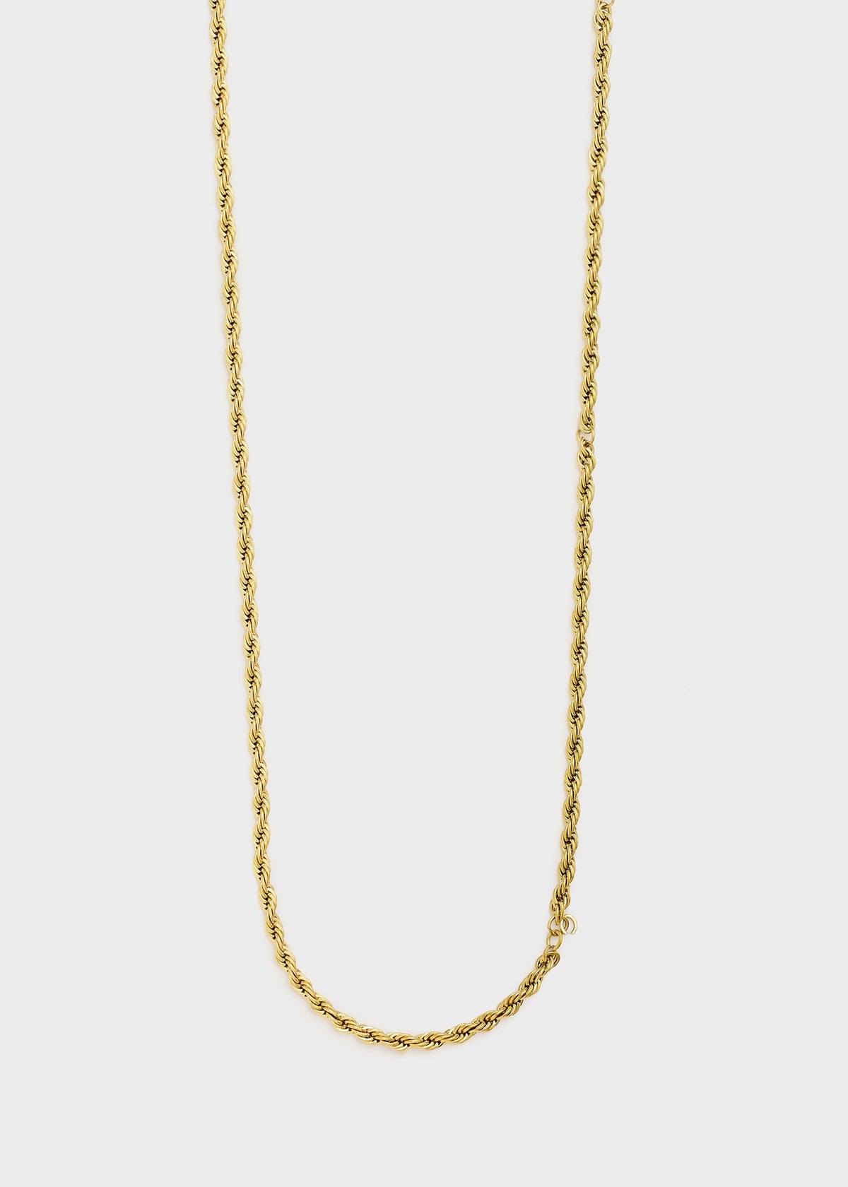 Collana Torchon in acciaio placcato oro 14KT