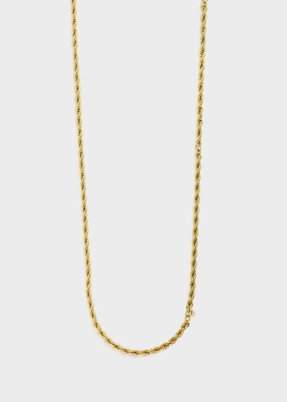 Collana Torchon in acciaio placcato oro 14KT
