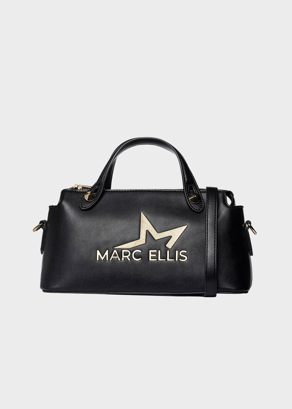 Borsa a mano Lauryn SY con tracolla e logo frontale