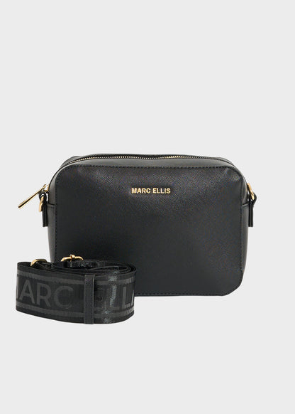 Borsa a tracolla Peyton MF con logo metallico
