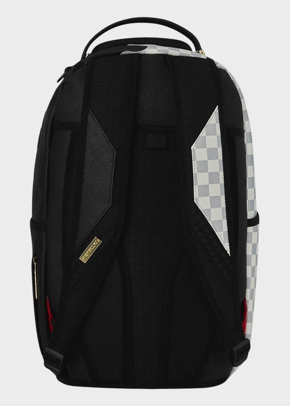 Zaino Cream Check Side Drip