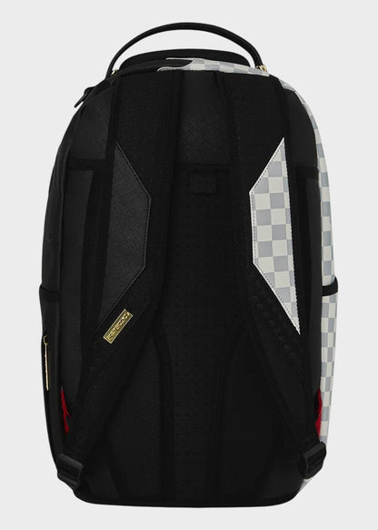 Zaino Cream Check Side Drip