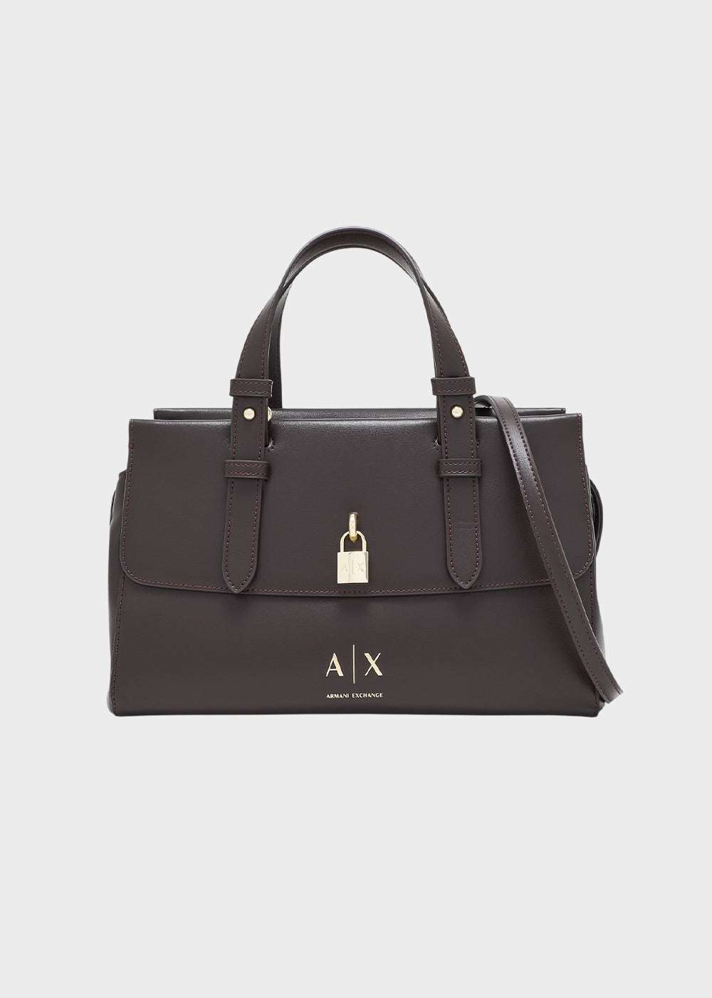 Borsa a mano Taylor Tote M con lucchetto decorativo e tracolla-1