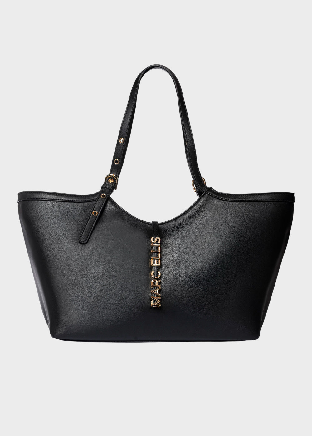 Borsa a spalla Scarlett Macro con logo metallico