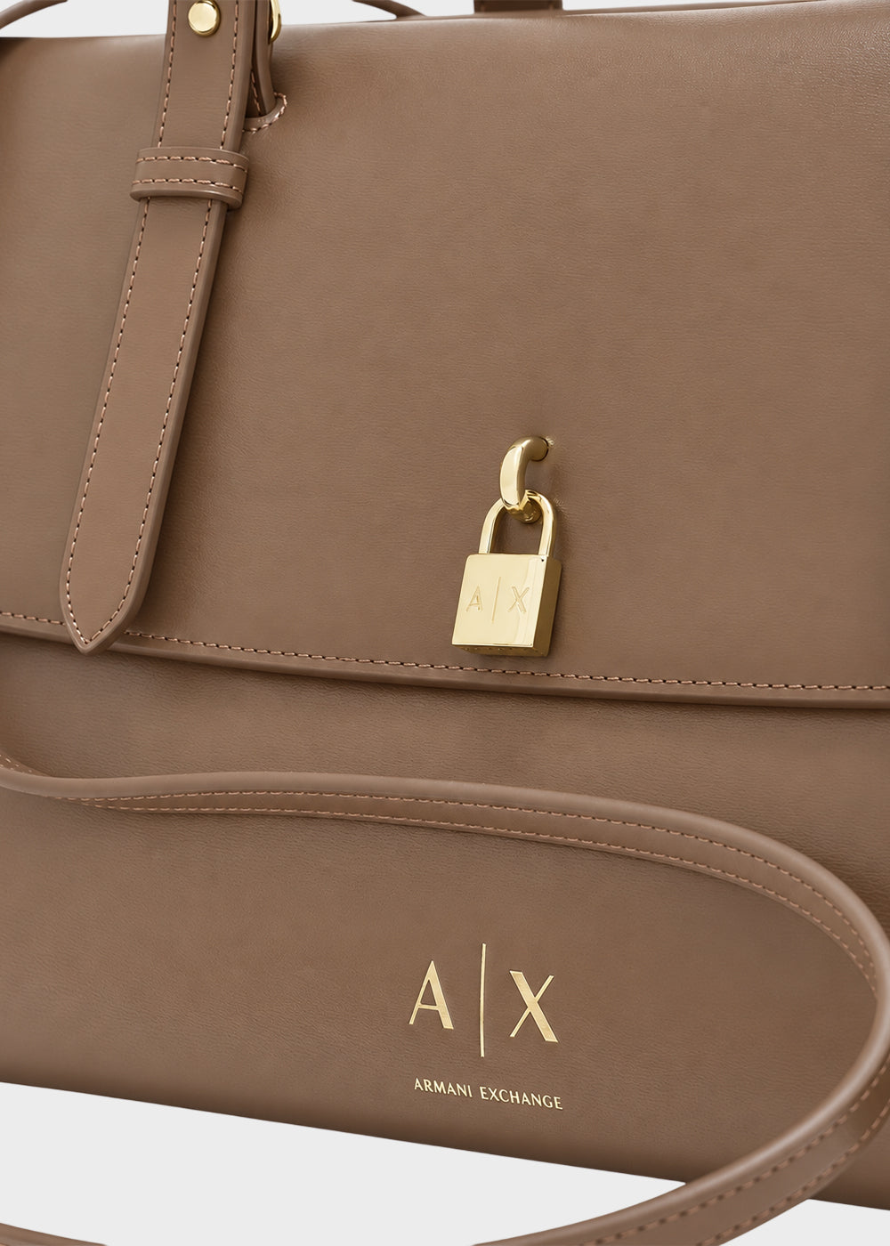 Borsa shopping Taylor Tote L con lucchetto decorativo e tracolla-6