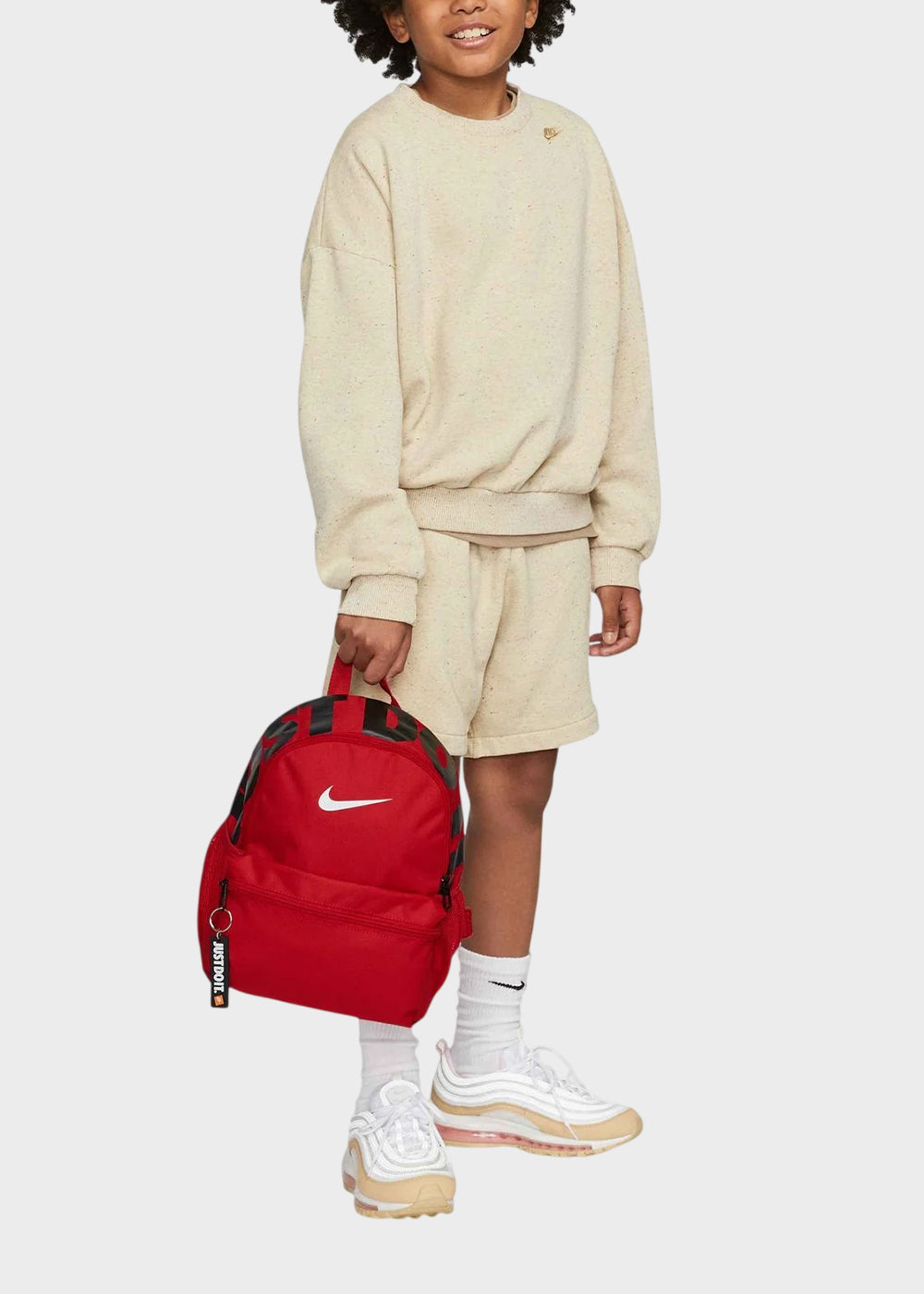 Zaino piccolo Brasilia JDI con tag "Just Do It" (11 litri)