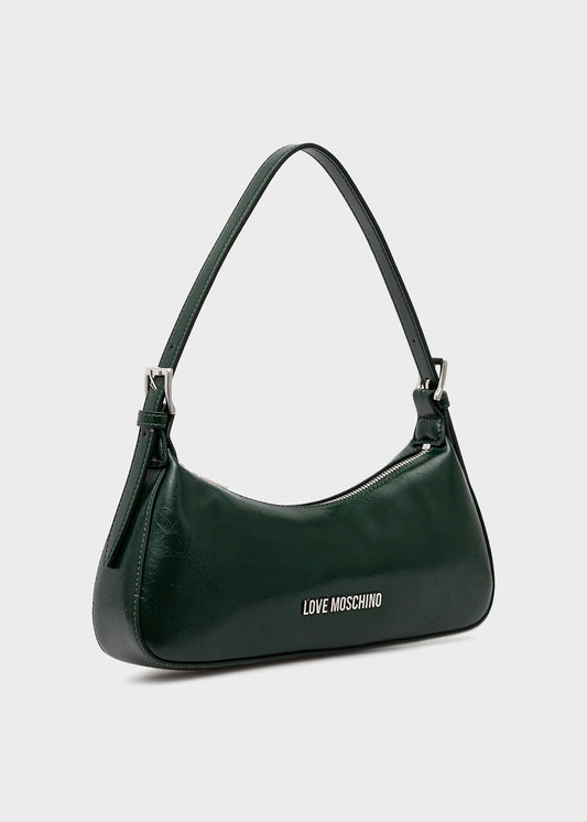 Shoulder bag with front logo