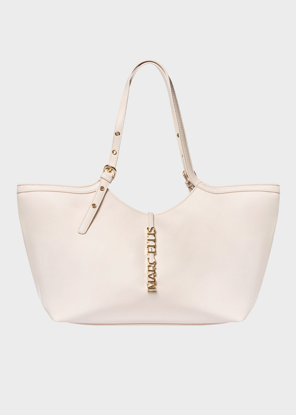 Borsa a spalla Scarlett Macro con logo metallico