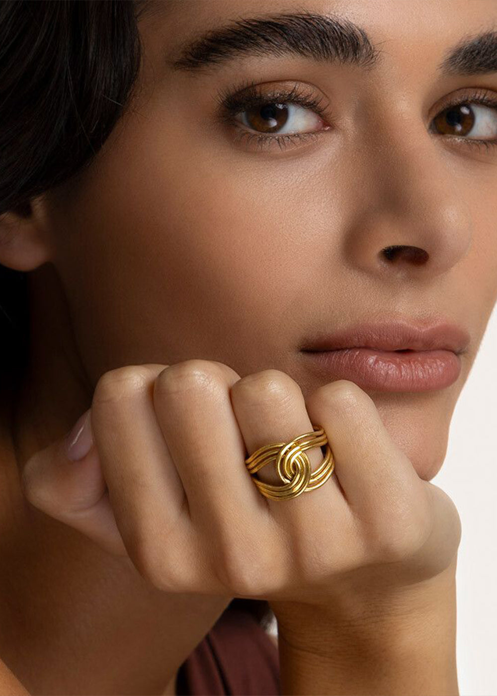 Anello Fascia Intreccio