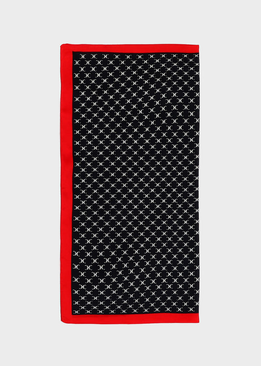 Foulard con trama