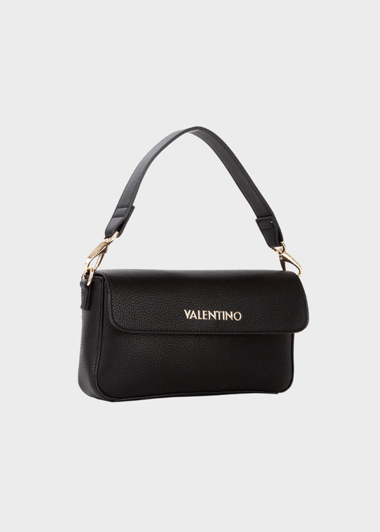 Borsa a baguette Alexia con tracolla e pattina