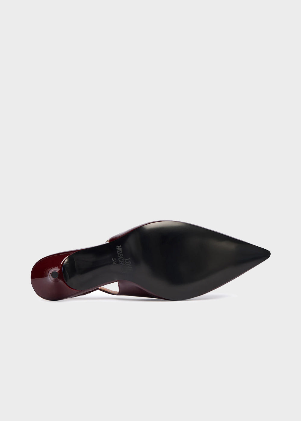 Patent leather pumps with logo and 70mm heel-5