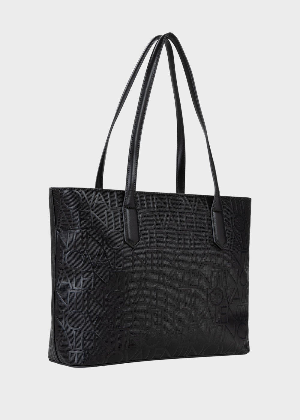 Borsa da spalla Gynevra Re con logo all over