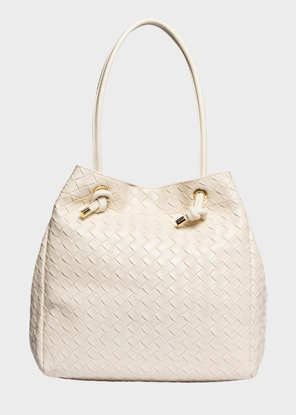 Borsa a spalla Bryanna Plait con trama ad effetto intreccio