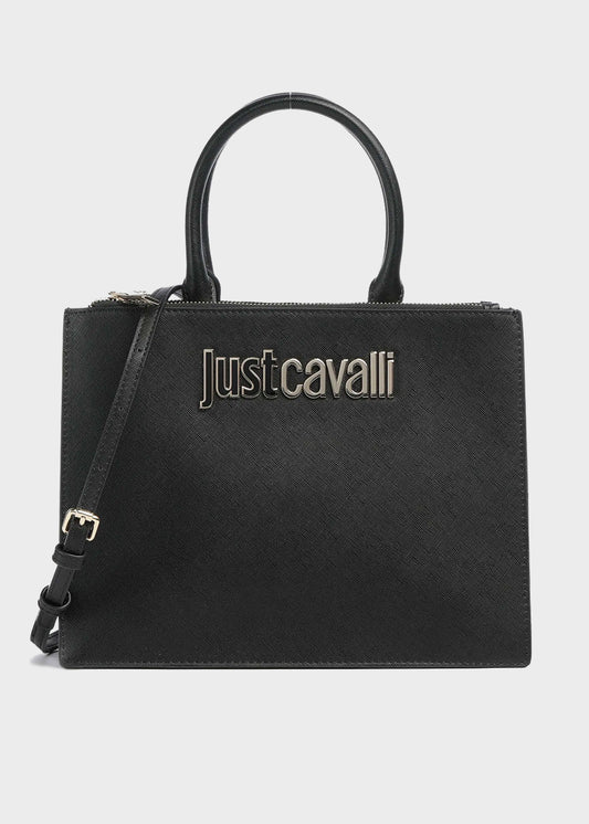 Metal Lettering Shoulder Bag