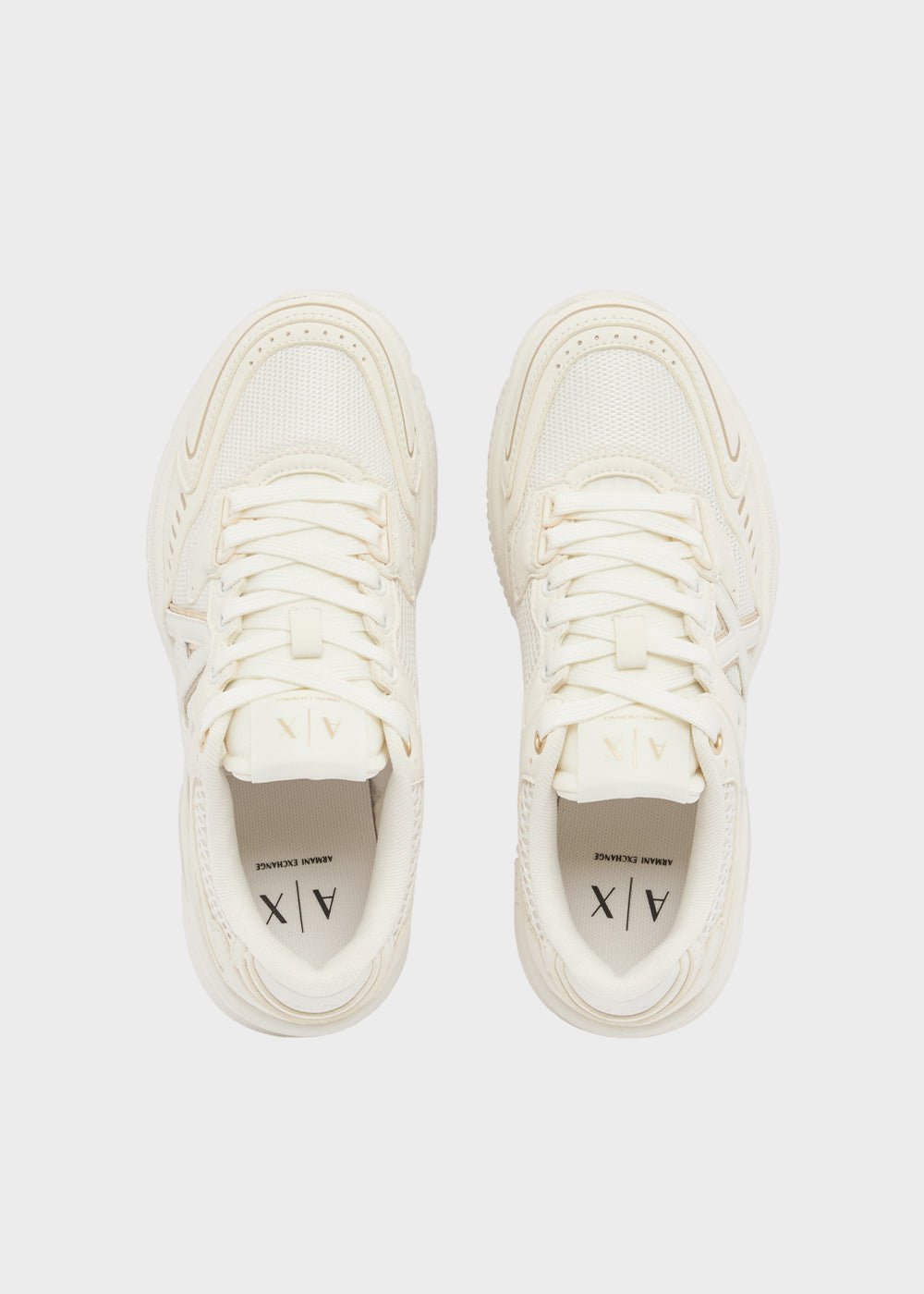 Sneakers in tela con logo