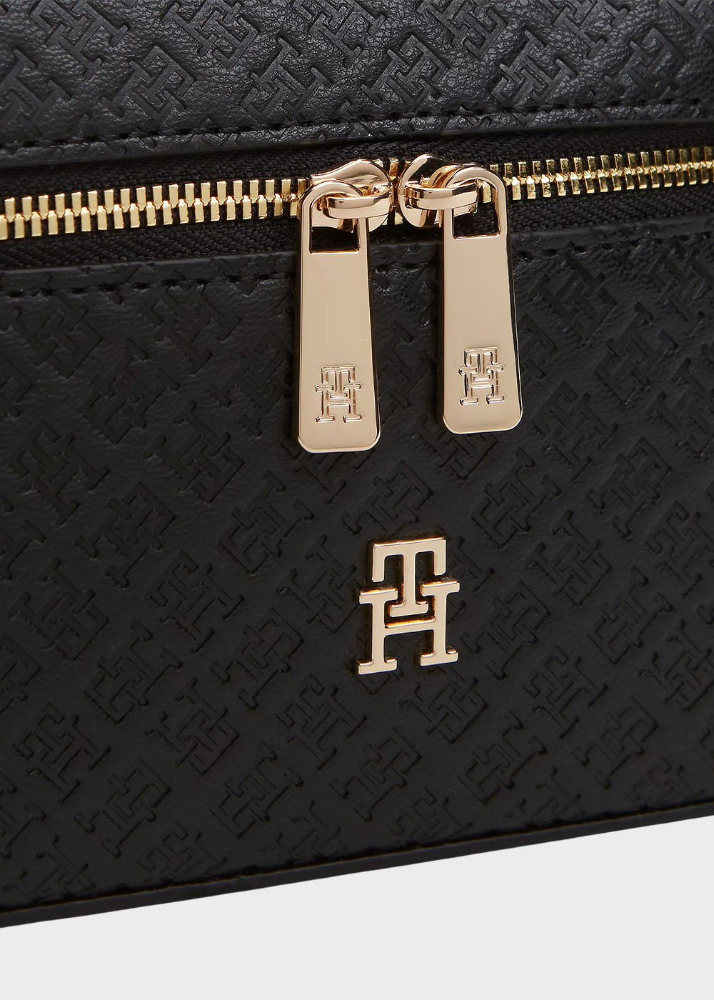 Borsa a mano piccola Icon Chain Vanity con catena e logo all over-5