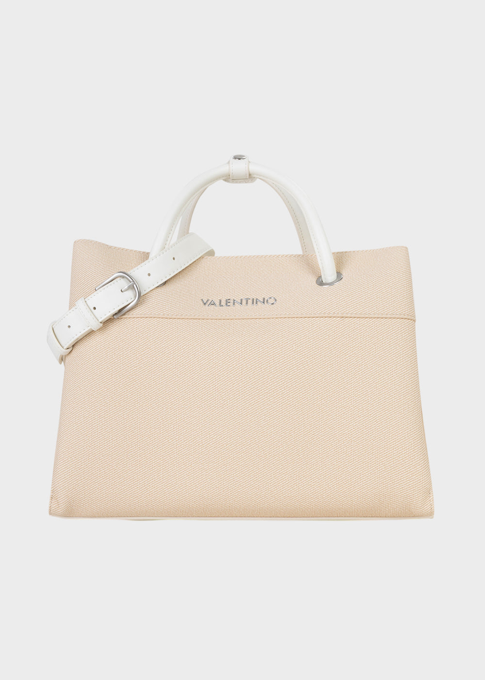 Borsa a mano con tracolla Alexia in pelle sintetica ad effetto tessuto