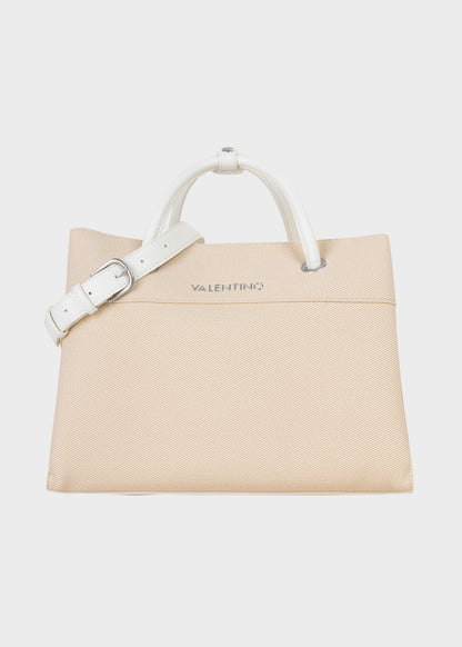 Borsa a mano con tracolla Alexia in pelle sintetica ad effetto tessuto