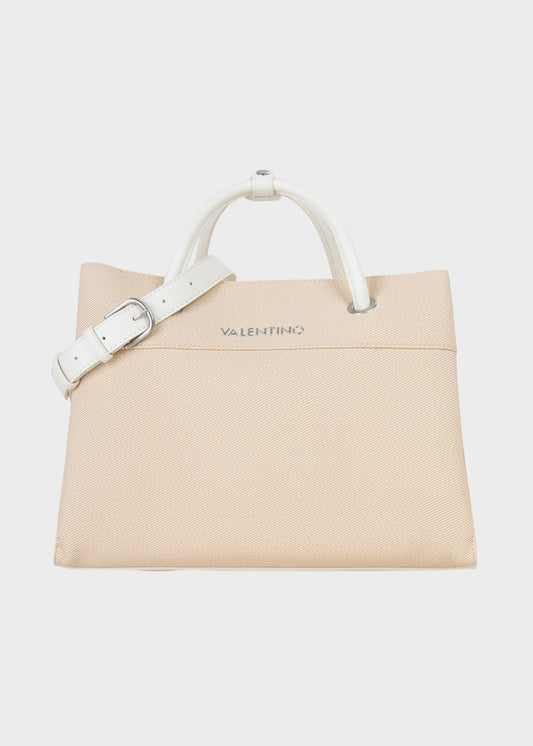 Borsa a mano con tracolla Alexia in pelle sintetica ad effetto tessuto