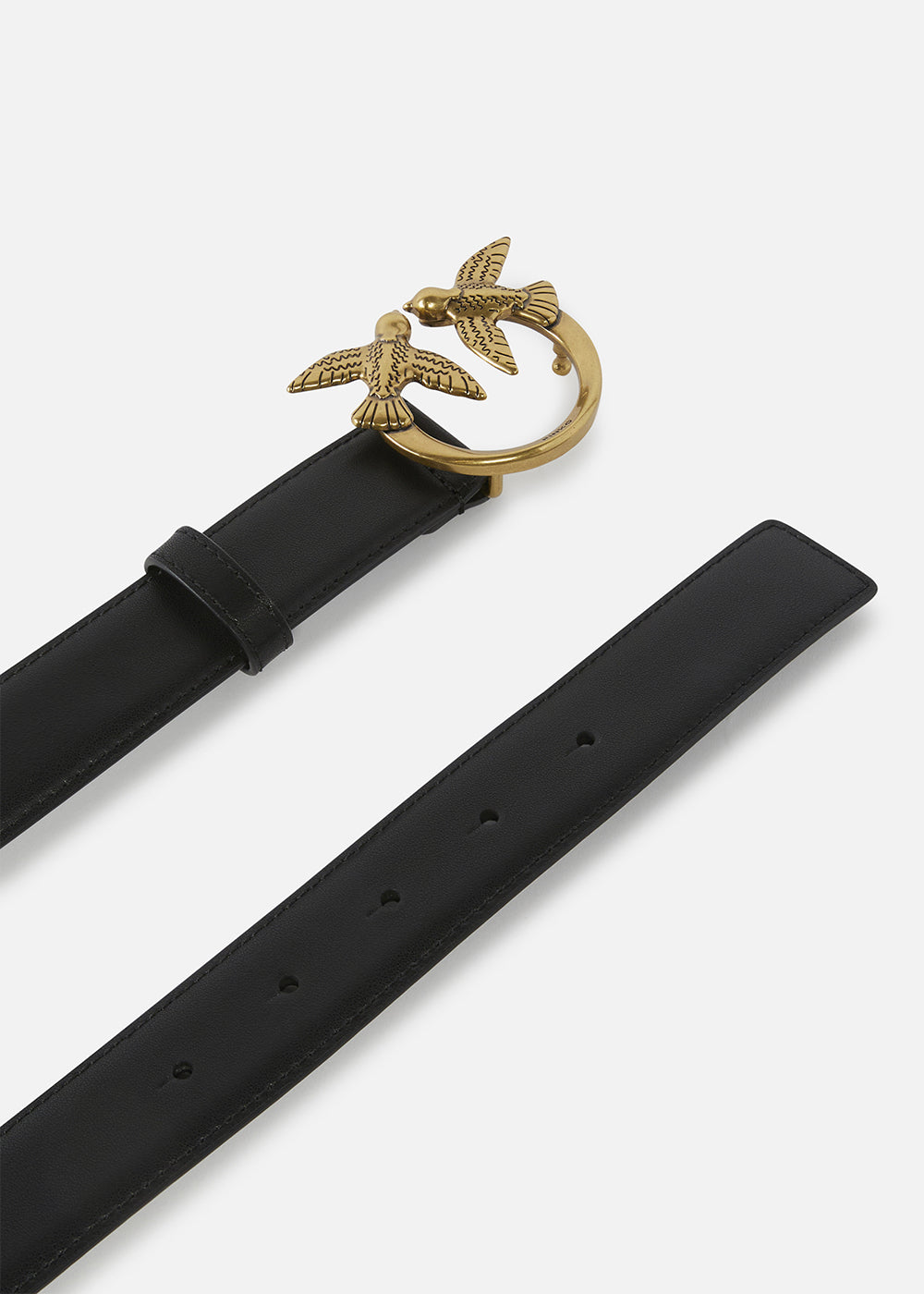Love Birds 3cm Leather Belt-4