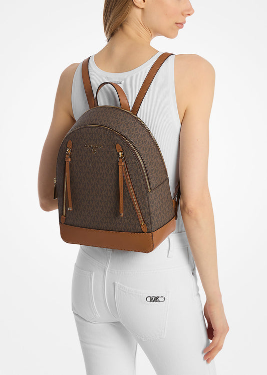Brooklyn Medium Logo Backpack