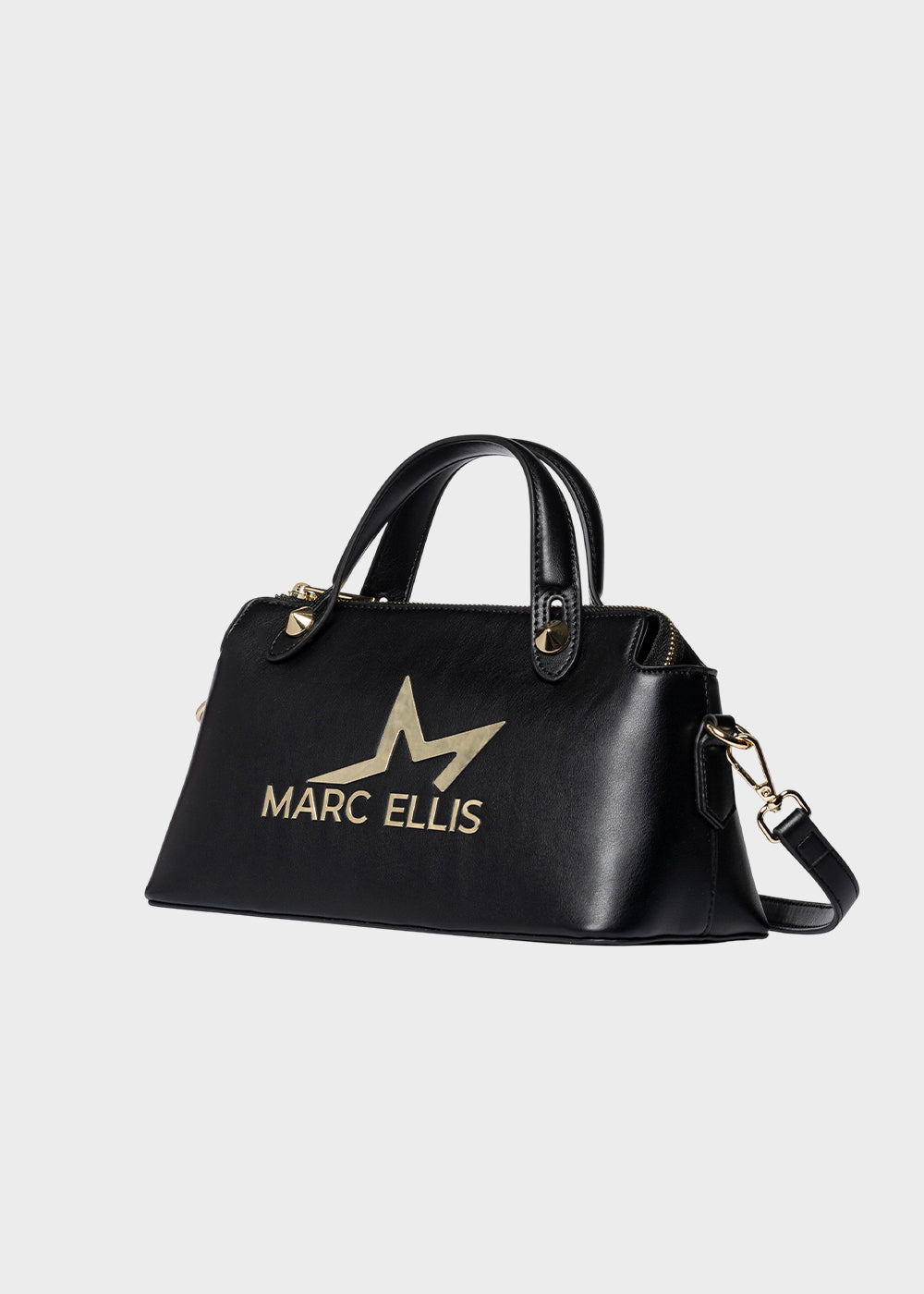 Borsa a mano Lauryn SY con tracolla e logo frontale