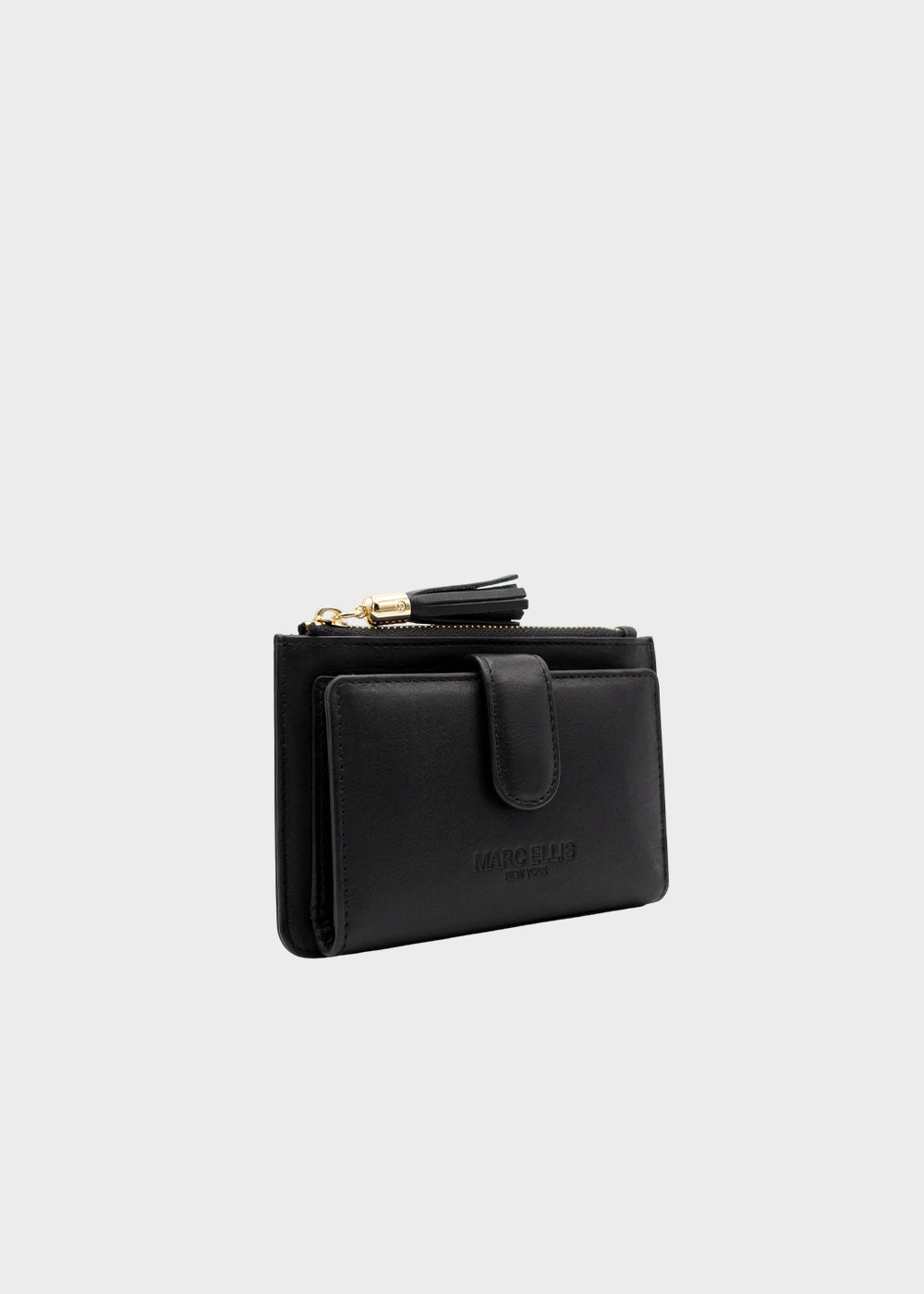 Portacarte con portamonete Wallet SA in vera pelle-2