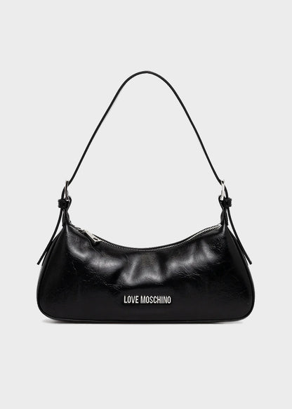 Shoulder bag with front logo