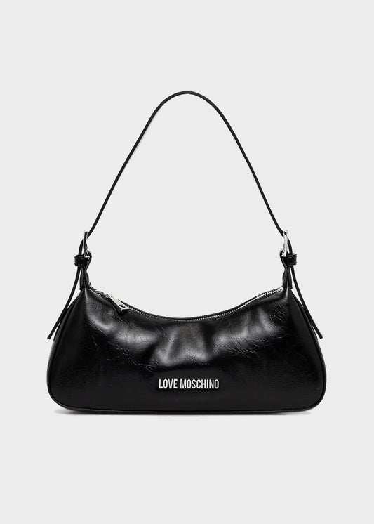 Shoulder bag with front logo