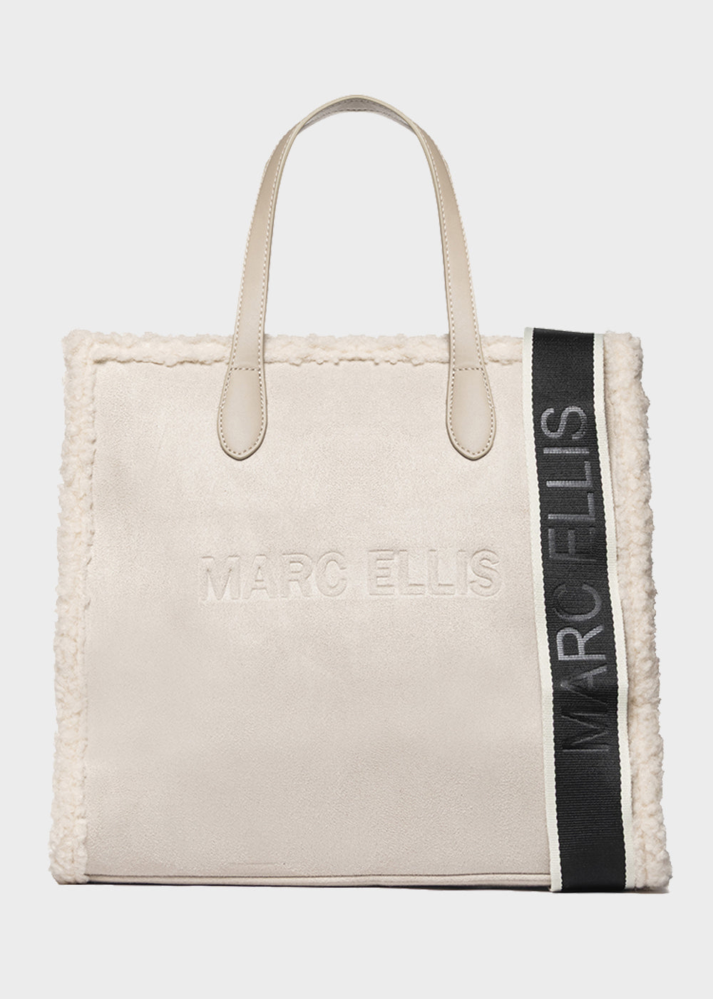 Buby Suede L Soft Handbag with Shoulder Strap