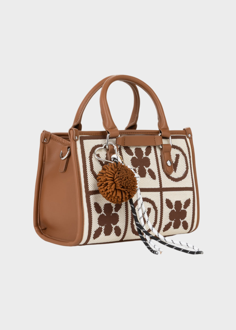 Borsa a mano Tyle in tessuto, con tracolla